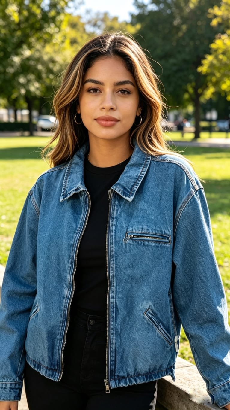 Chaqueta Over de Jean