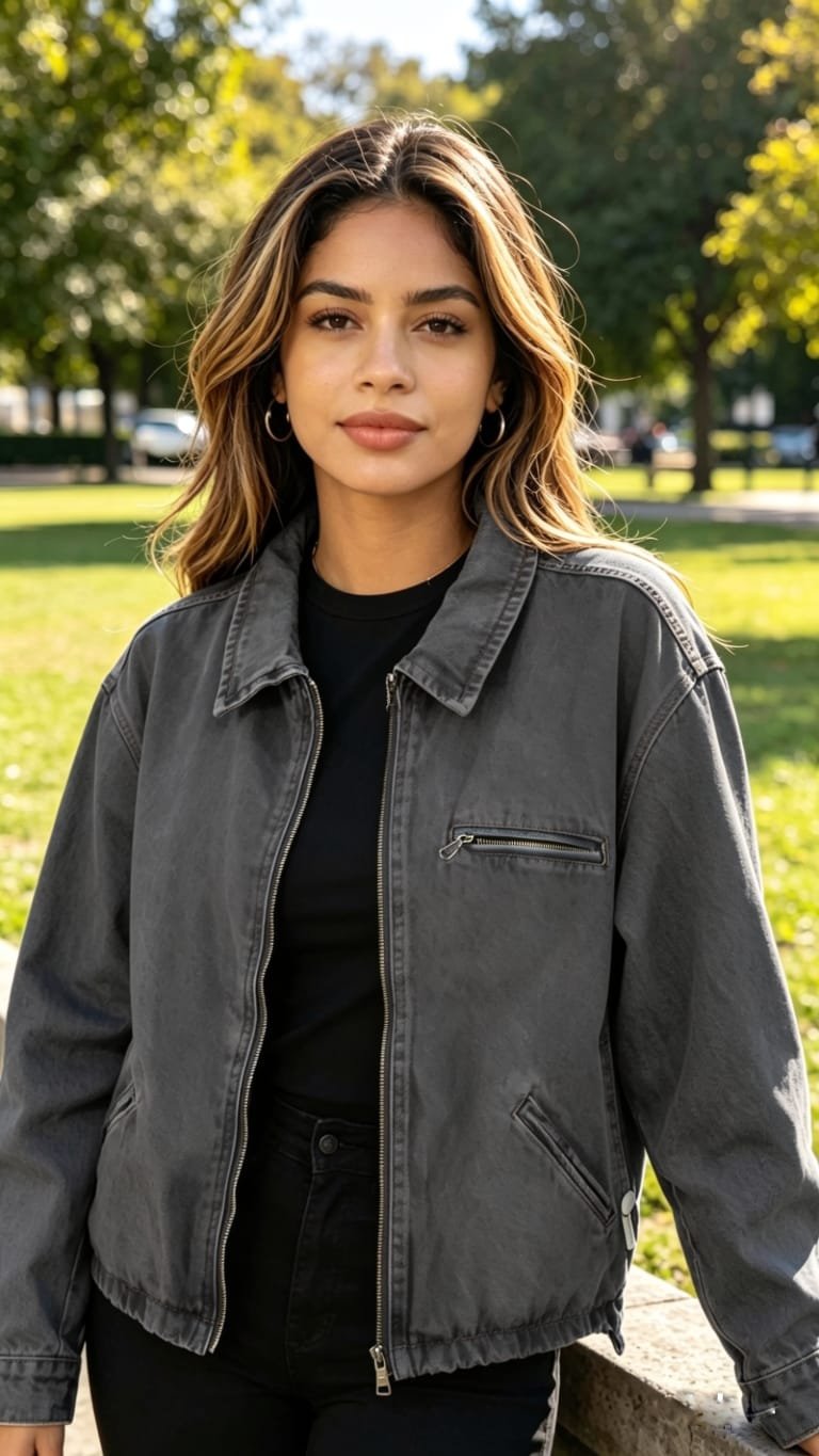 Chaqueta Over de Jean - Imagen 2